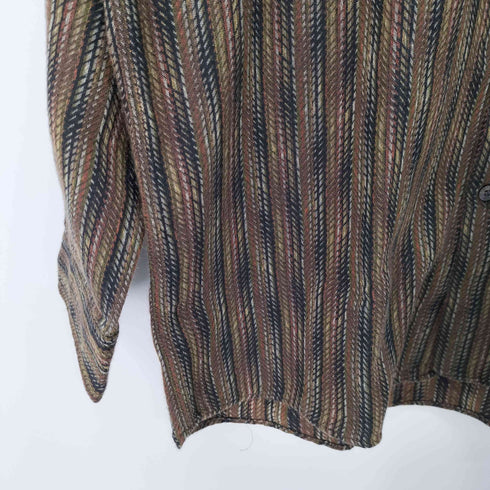 ミッソーニ MISSONI 総柄 レギュラーカラーシャツ メンズ EUR:48